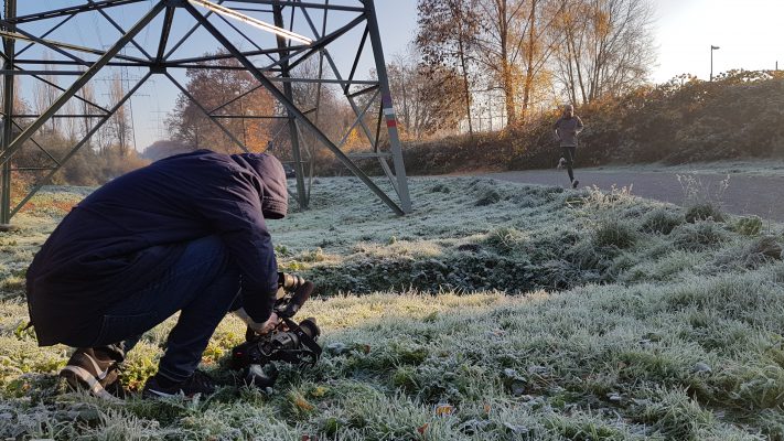 Frostiger Dreh im Pott